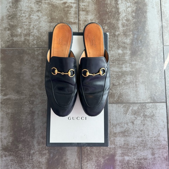 GUCCI PRINCETOWN MULES - Picture 1 of 16